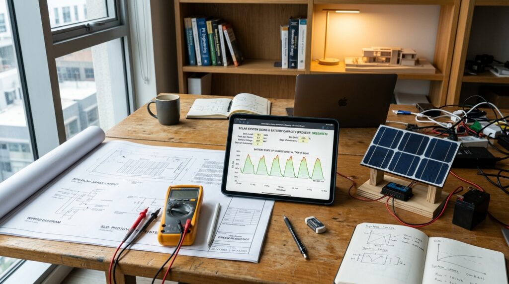 How to Size a Solar Battery Bank: Step-by-Step Sizing Formula & Worksheet